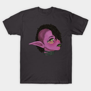 Pink floral Elf T-Shirt